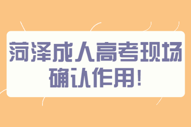 菏澤成人高考 菏澤成考指南